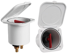 Выключатель массы в коробе в белом корпусе (10252606)